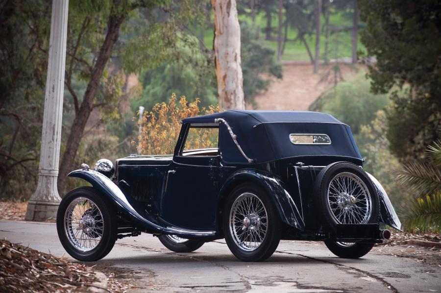  MG TA Tickford Drophead Coupe 1939 года  (фото 8 из 8)